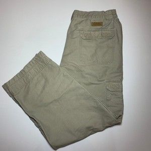 Cabela's Trail Hiker Cargo /Utility Pants; Khaki; Men's 42x30 inch